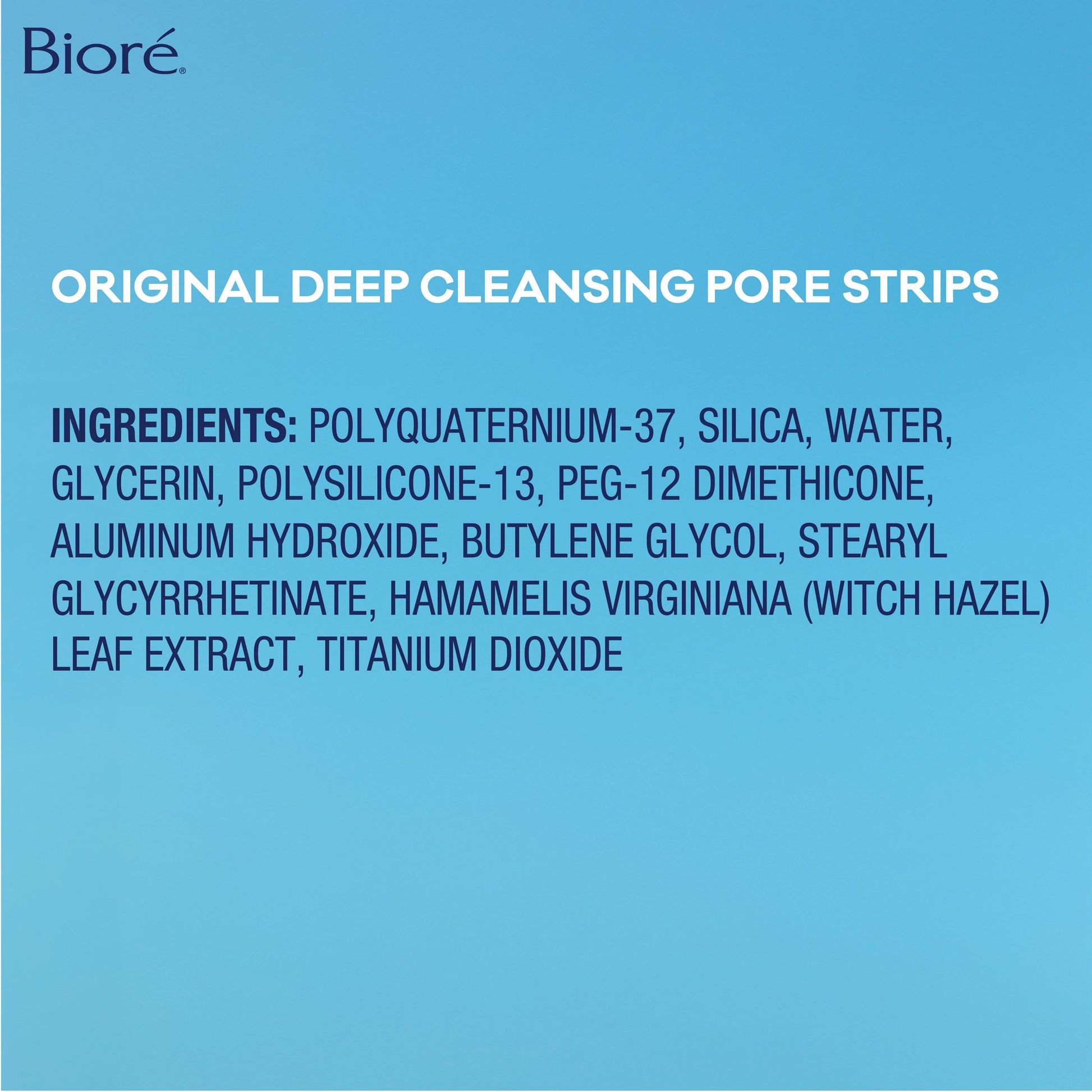 The Original Deep Cleansing Pore Strips