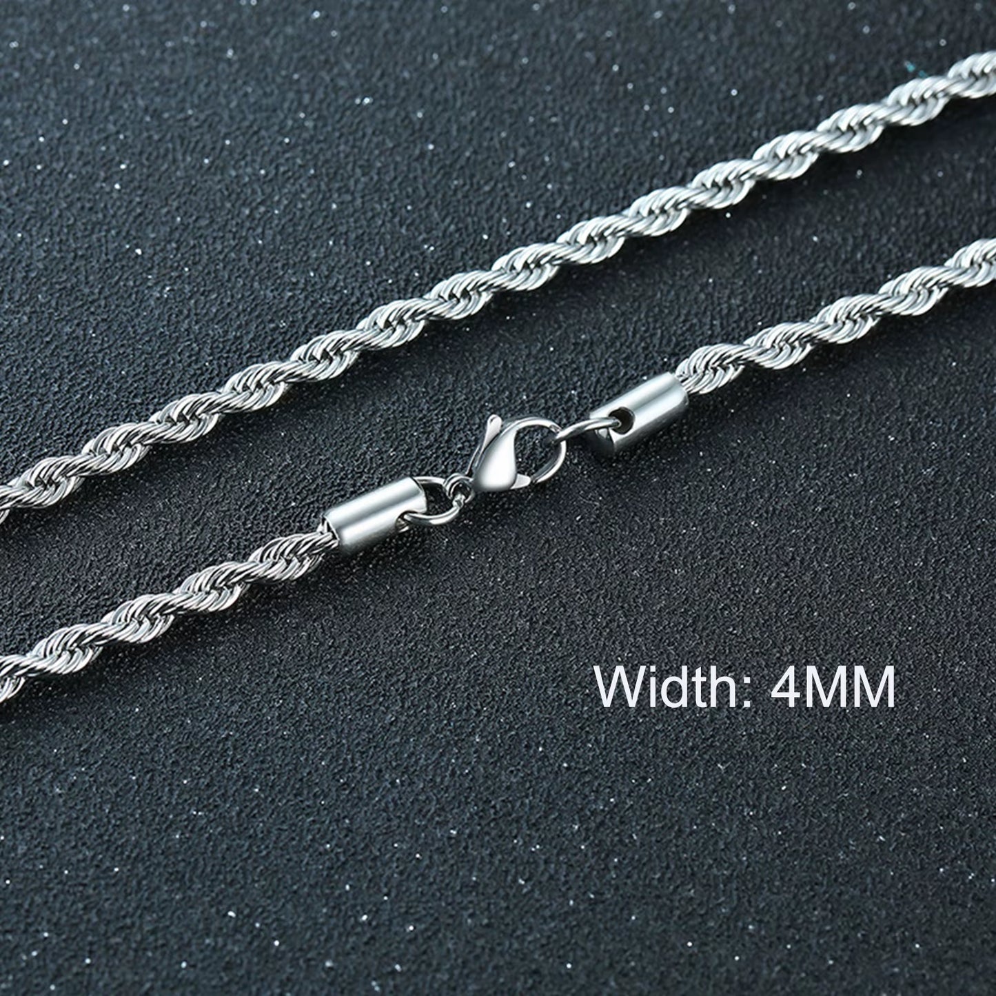 Basic Punk Cuban Necklaces for Men Women,3/5/7/9/11Mm Stainless Steel Miami Curb Collar,Retro Silver Black Gold Color Chain Gift