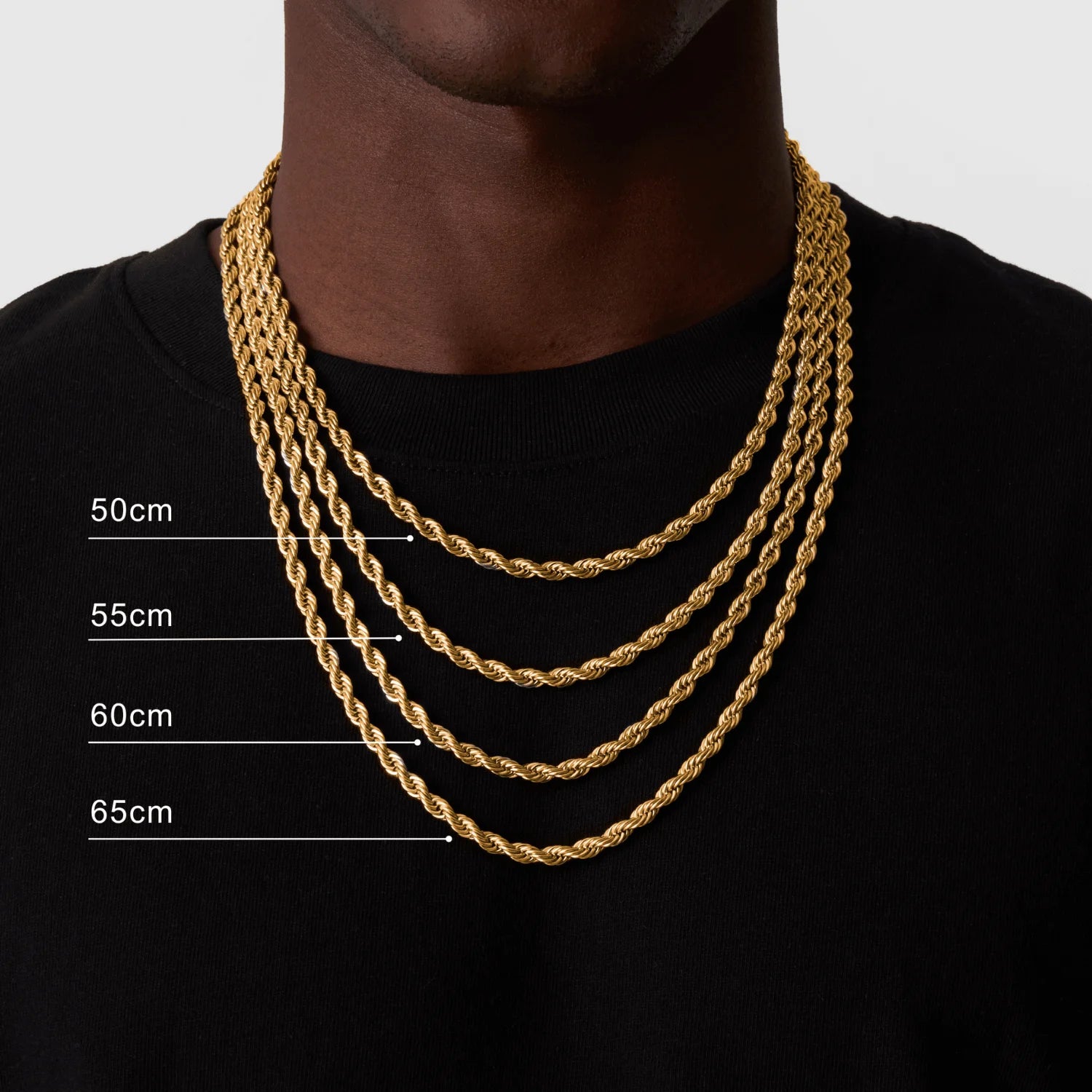 Basic Punk Cuban Necklaces for Men Women,3/5/7/9/11Mm Stainless Steel Miami Curb Collar,Retro Silver Black Gold Color Chain Gift