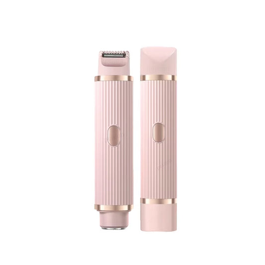 Electric Shaver for Women Bikini Trimmer 2 in 1 Women Electric Razor Body Epilator for Bikini Leg Underarm Electric Hair Remover