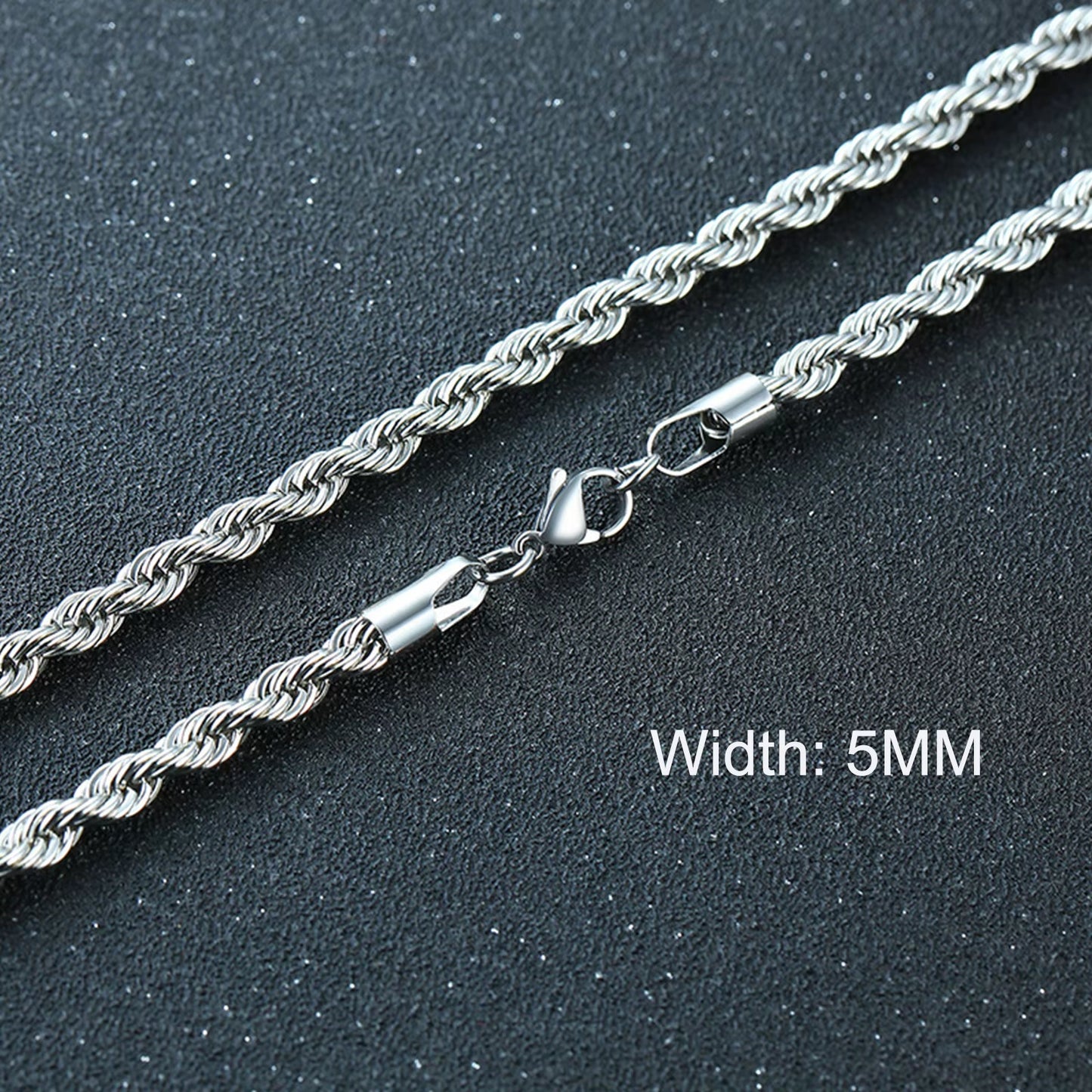 Basic Punk Cuban Necklaces for Men Women,3/5/7/9/11Mm Stainless Steel Miami Curb Collar,Retro Silver Black Gold Color Chain Gift
