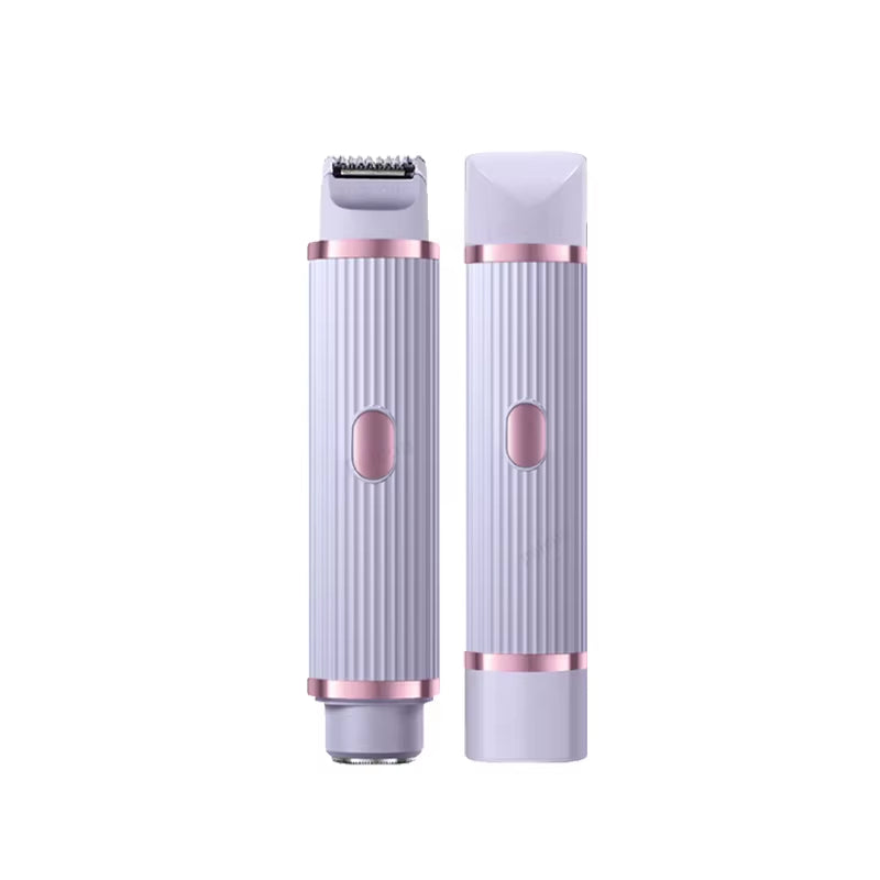 Electric Shaver for Women Bikini Trimmer 2 in 1 Women Electric Razor Body Epilator for Bikini Leg Underarm Electric Hair Remover