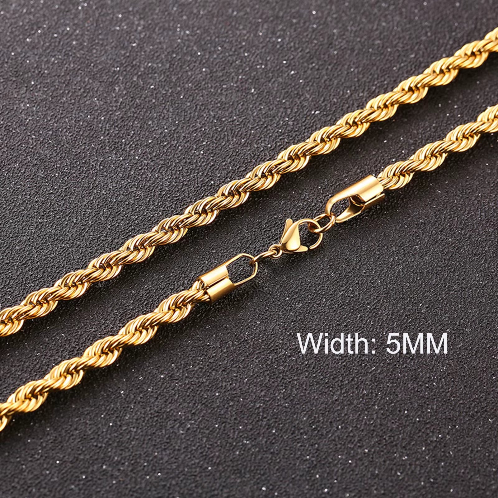 Basic Punk Cuban Necklaces for Men Women,3/5/7/9/11Mm Stainless Steel Miami Curb Collar,Retro Silver Black Gold Color Chain Gift